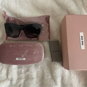Miu Miu Square Sunglasses